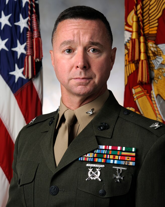 Col. Donald L. Revell assumed command of Intelligence Support Battalion, Marine Forces Reserve Sept. 10, 2011. (Command photo provided by Intelligence Support Battalion.)